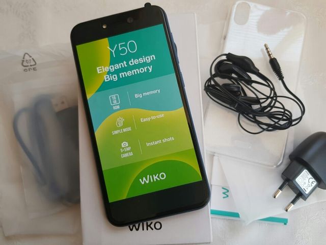 Wiko Y50 
 Negro