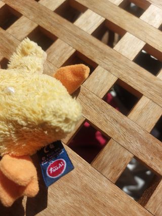 Pulcino giallo peluche Trudy