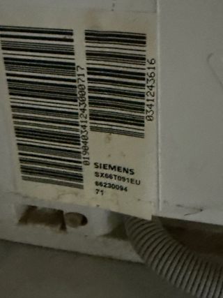 Lavavajillas Siemens Integrable Gama Alta