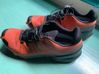 Zapatillas Salomon Montaña Naranja/Negro