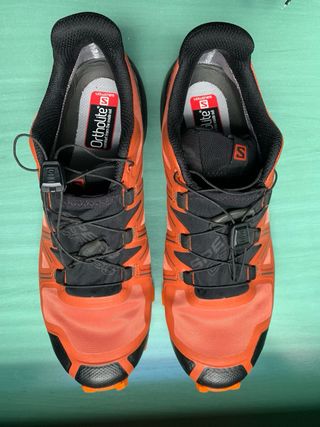 Zapatillas Salomon Montaña Naranja/Negro