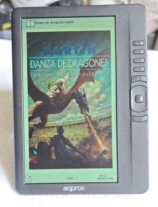 Aqpox APPEB02G Lector Ebook