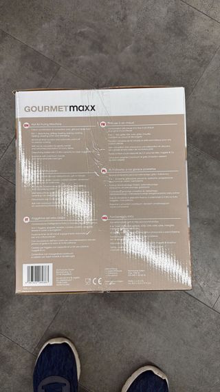 GOURMETmaxx Freidora de aire caliente 8 Funciones