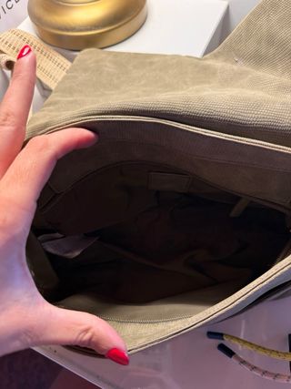 Bolso Desigual Beige con Diseño Mandala