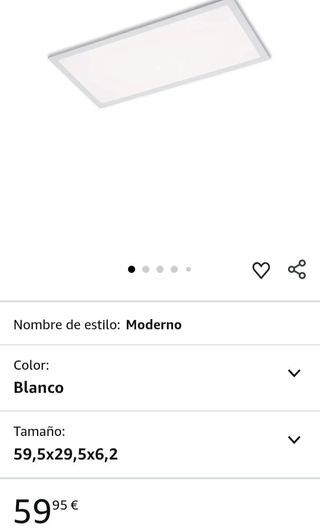 Panel LED Briloner - Lámpara