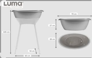 Bañera bebé Luma