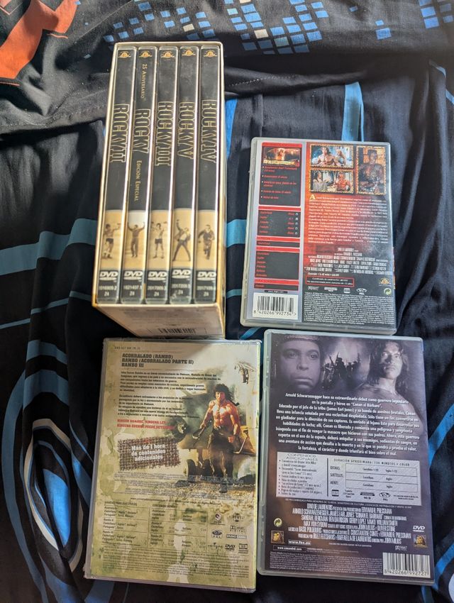 Colección Rocky y otras películas DVD