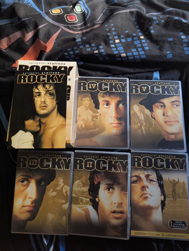 Colección Rocky y otras películas DVD