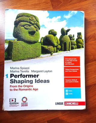 Libro Performer Shaping Ideas Zanichelli