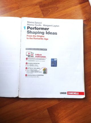 Libro Performer Shaping Ideas Zanichelli