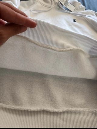 Sudadera Polo Ralph Lauren Blanca de Mujer