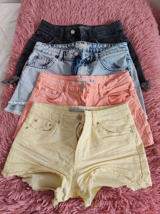 Lote 4 Pantalones Cortos