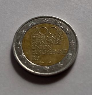 Moneda 2€ Presidencia Francesa 2008