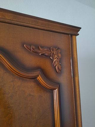 Armario clásico madera 2 puertas
