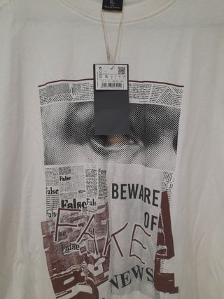 Camiseta Springfield XL con etiqueta