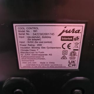 Cafetera Jura X10 Plata y Negra