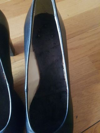 Zapatos de tacón Pitillos piel negros