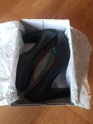 Zapatos de tacón Pitillos piel negros