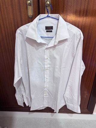 Camisa de traje Liza blanca hombre