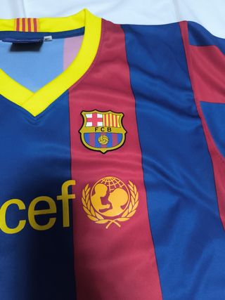 Camiseta FC Barcelona Messi Talla 10 niño