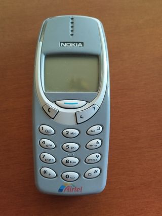 2 Teléfonos Móvil Nokia 3310 Gris/Multicolor