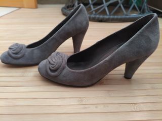 Zapatos Pedro Miralles Ante Gris.