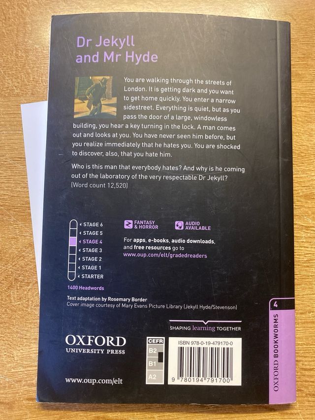 OBWL 3E Level 4: Dr Jekyll and Mr Hyde