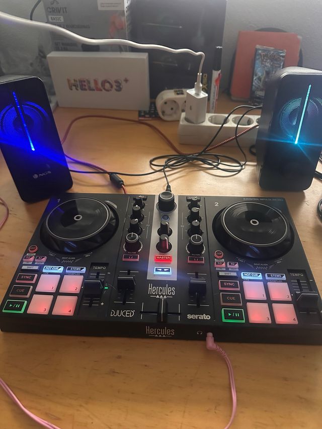 Mesa de mezclas DJ Hercules