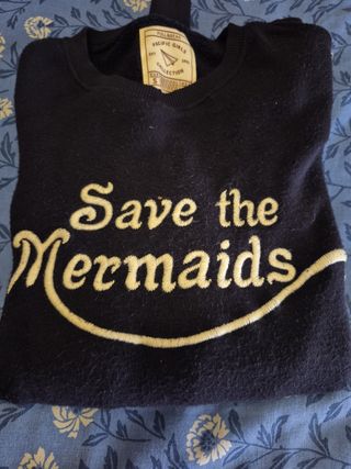 Jersey Pull&Bear Save the Mermaids Talla S