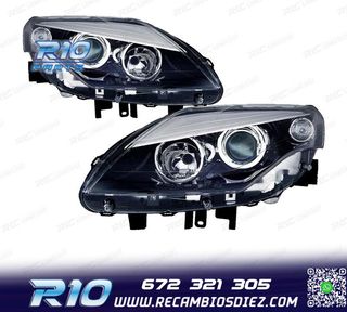 FAROS PARA RENAULT LAGUNA III 11- FONDO NEGRO