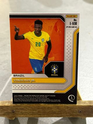 Vinicius Jr. Autografata Panini Prizm signatures