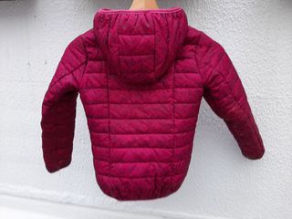 Chamarra Invierno Niña Rosa Estampada