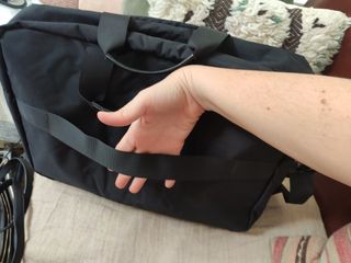 Bolso grande para portátil negro NUEVO 
