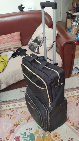 Bolso grande para portátil negro NUEVO 
