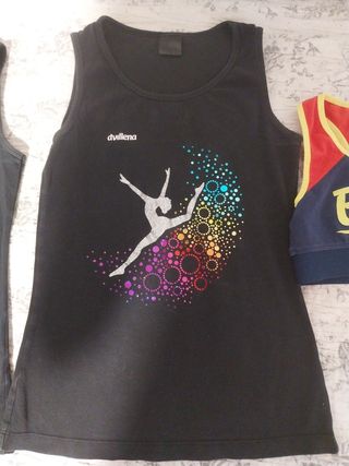 Camisetas Dvillena Gimnasia Rítmica Niña