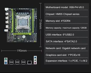 Placa Base X99-P4-V8.0