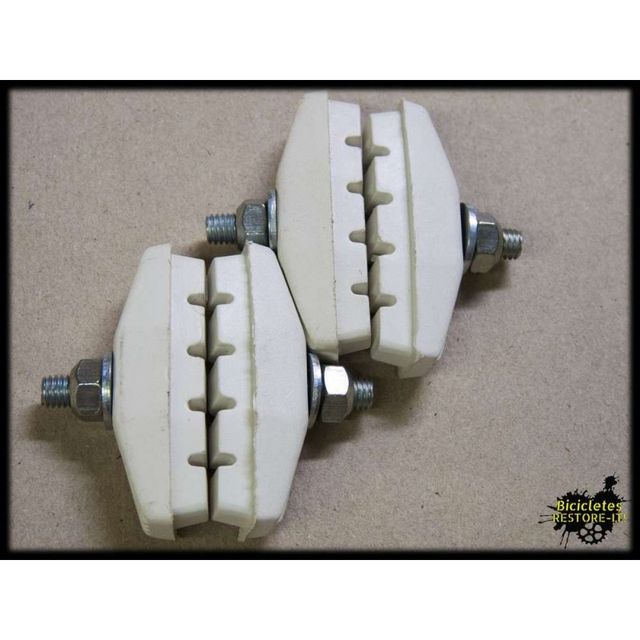Pastillas Freno BMX Old School Blancas