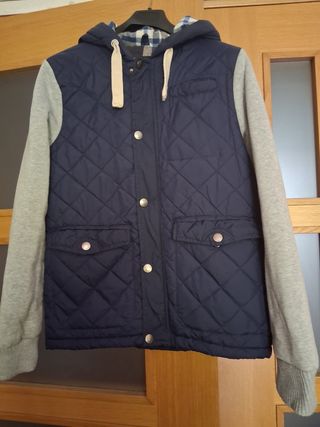 Cazadora/abrigo hombre talla S-M, marca Alcott