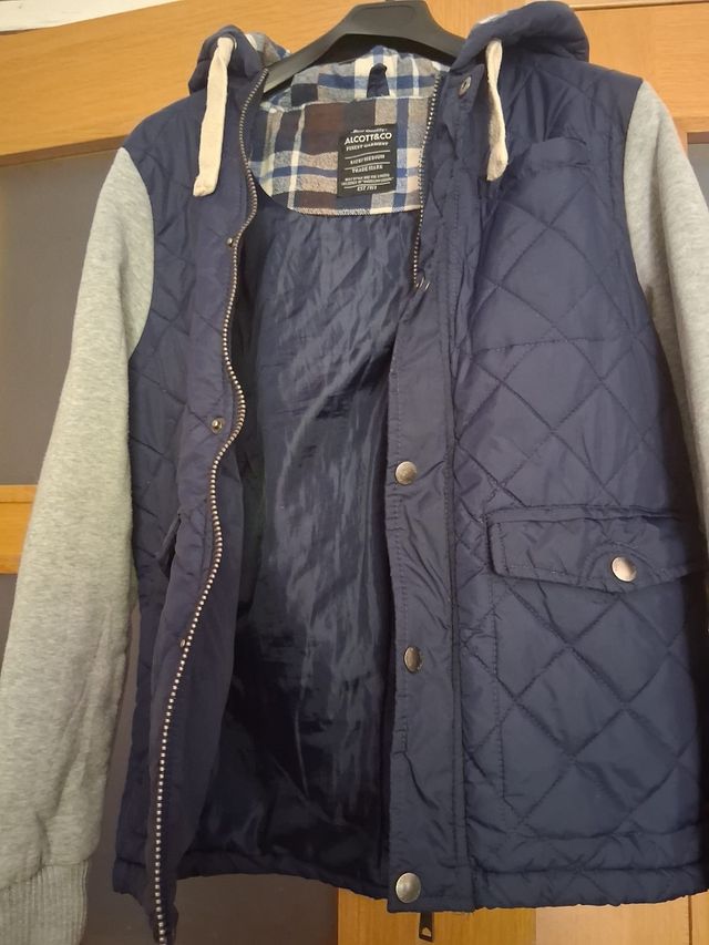 Cazadora/abrigo niño/hombre talla S-M, marc Alcott