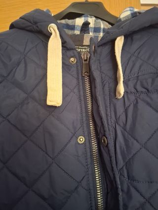 Cazadora/abrigo hombre talla S-M, marca Alcott