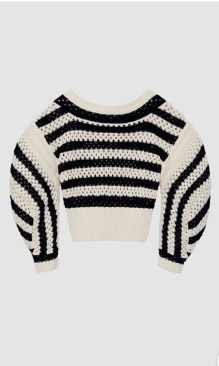 Jersey Zara Rayas crudo y Negro edición limitada. 