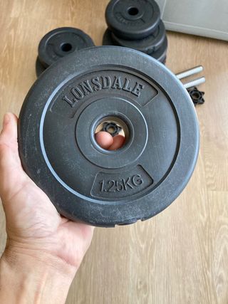 Maleta pesas Lonsdale