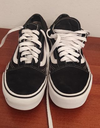 Vans talla 38.5 Old Skool Plataforma 