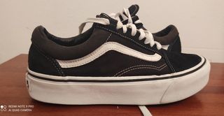 Vans talla 38.5 Old Skool Plataforma 