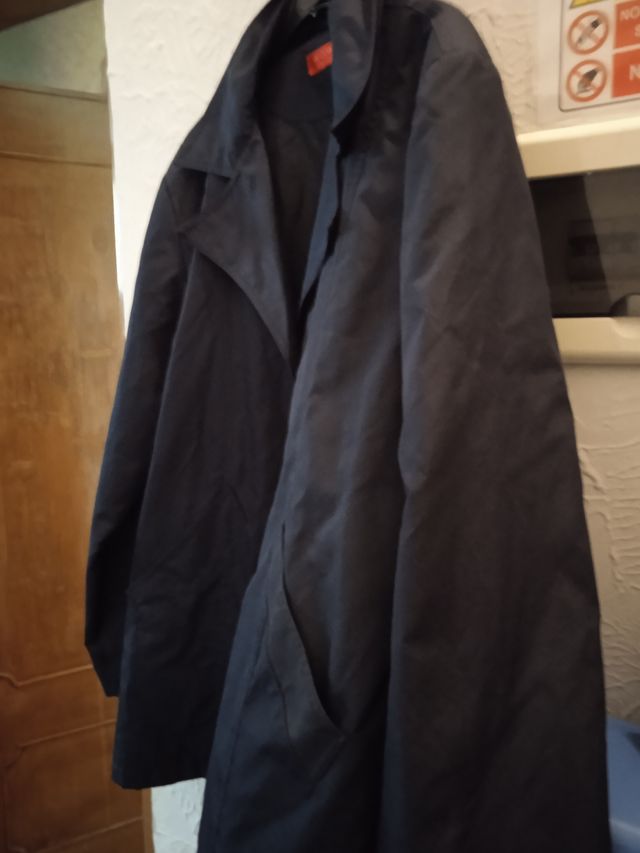 Giacca donna Woman blu con bottoni e cintura