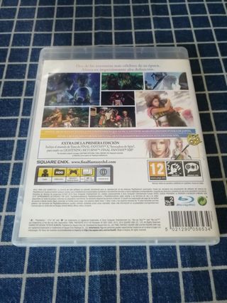 PS3 FINAL FANTASY X/X-2 ORIGINAL COMPLETO