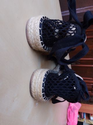 Sandalias MNG atadas al tobillo Talla 39