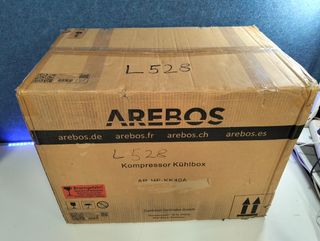 Nevera portátil Arebos 35L APP 12/24V/230V