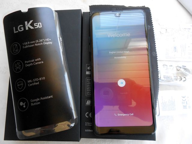 LG K50 Azul Marino Libre