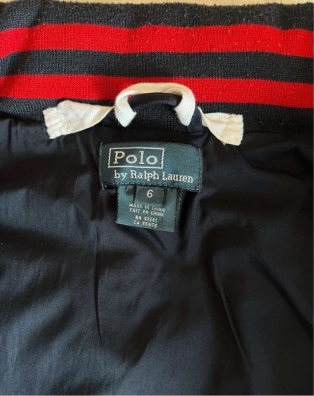 Chaqueta niño Polo Ralph lauren.